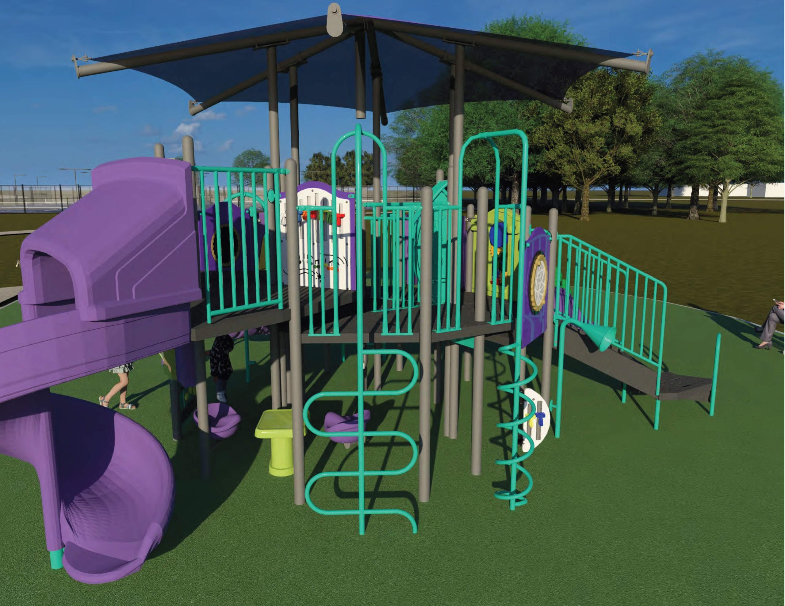 Kreager Park Playground Rendering