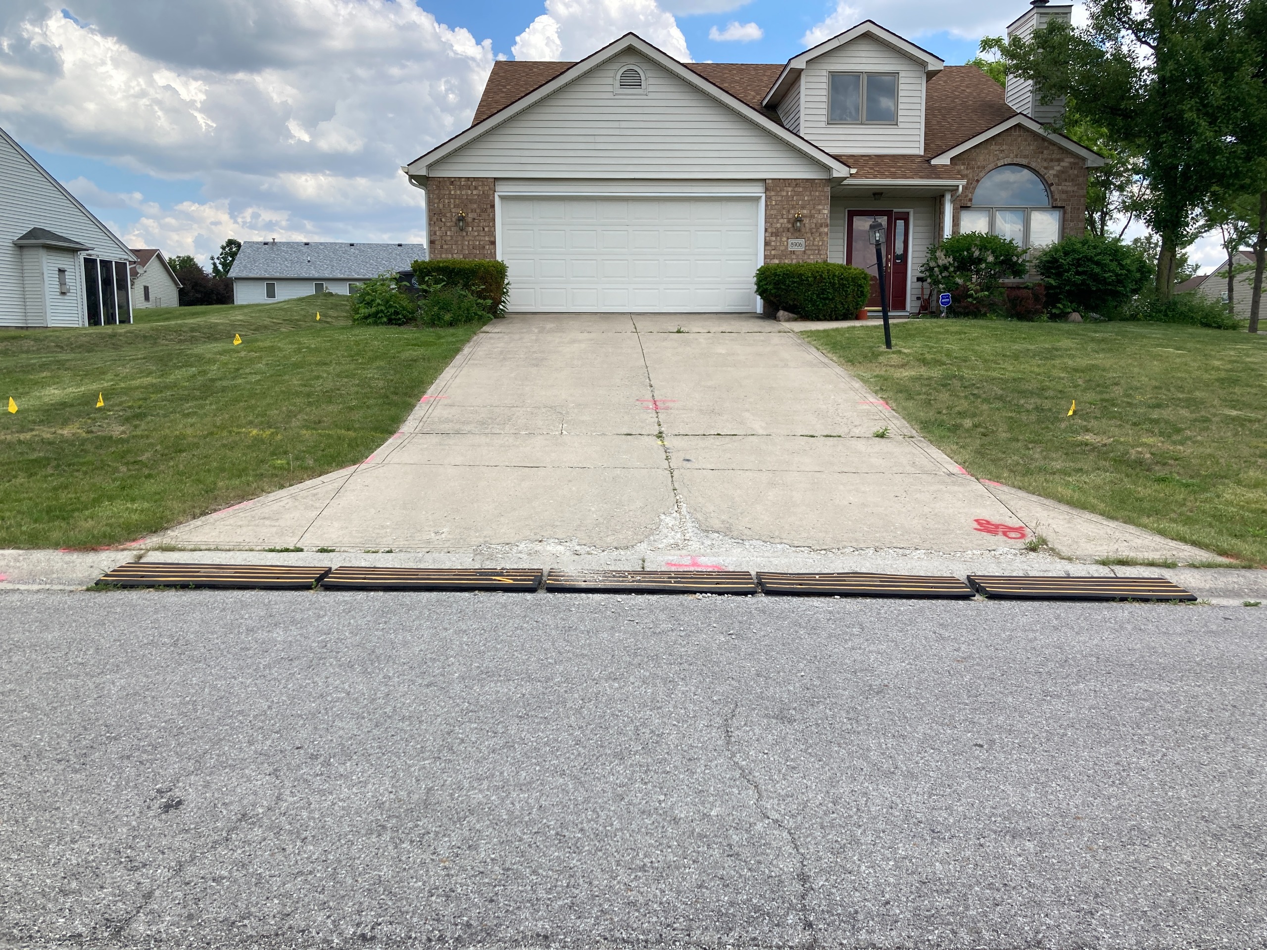 Snowgoose Lane approach- before
