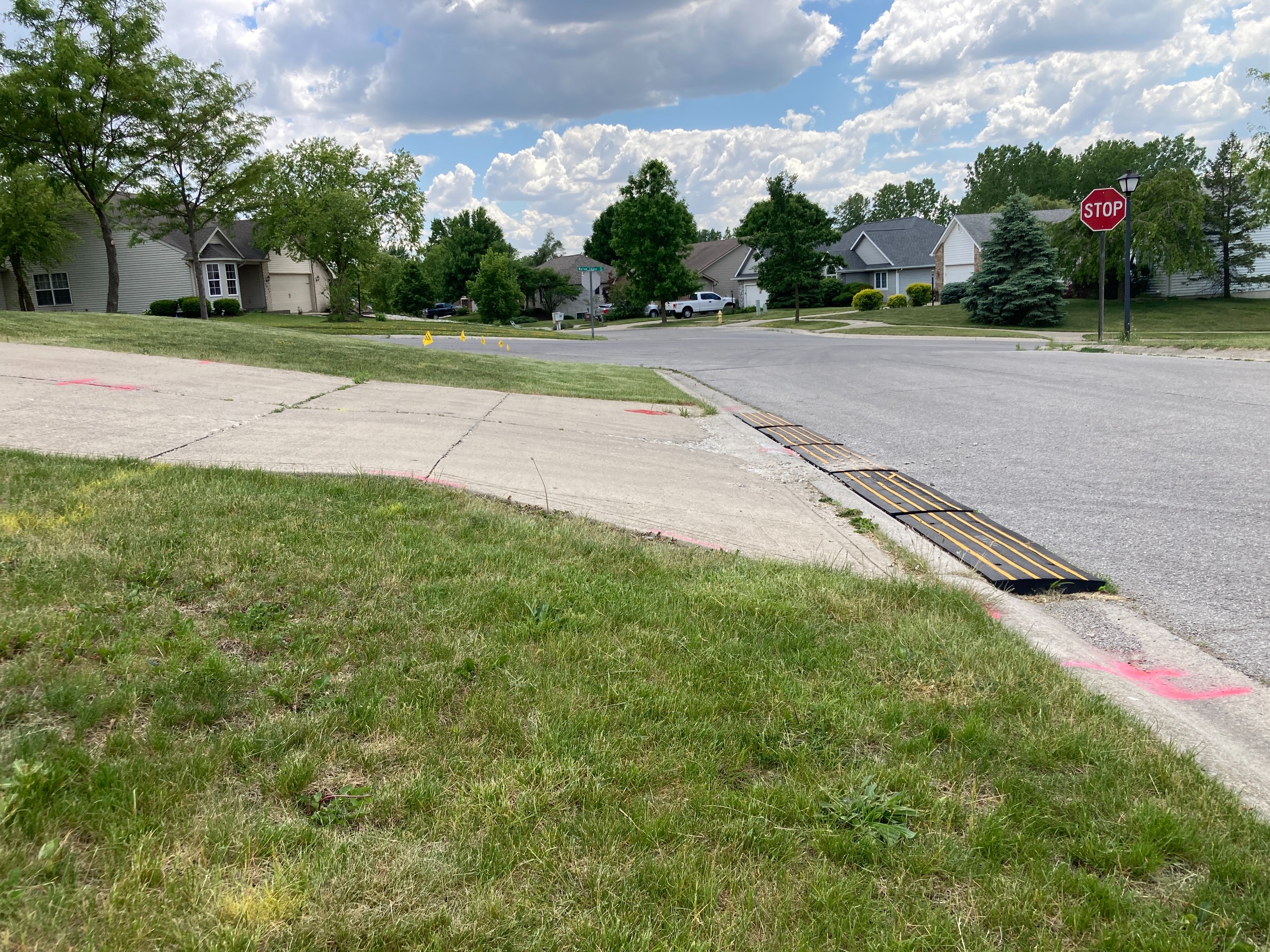 Snowgoose Ln drive approach - b