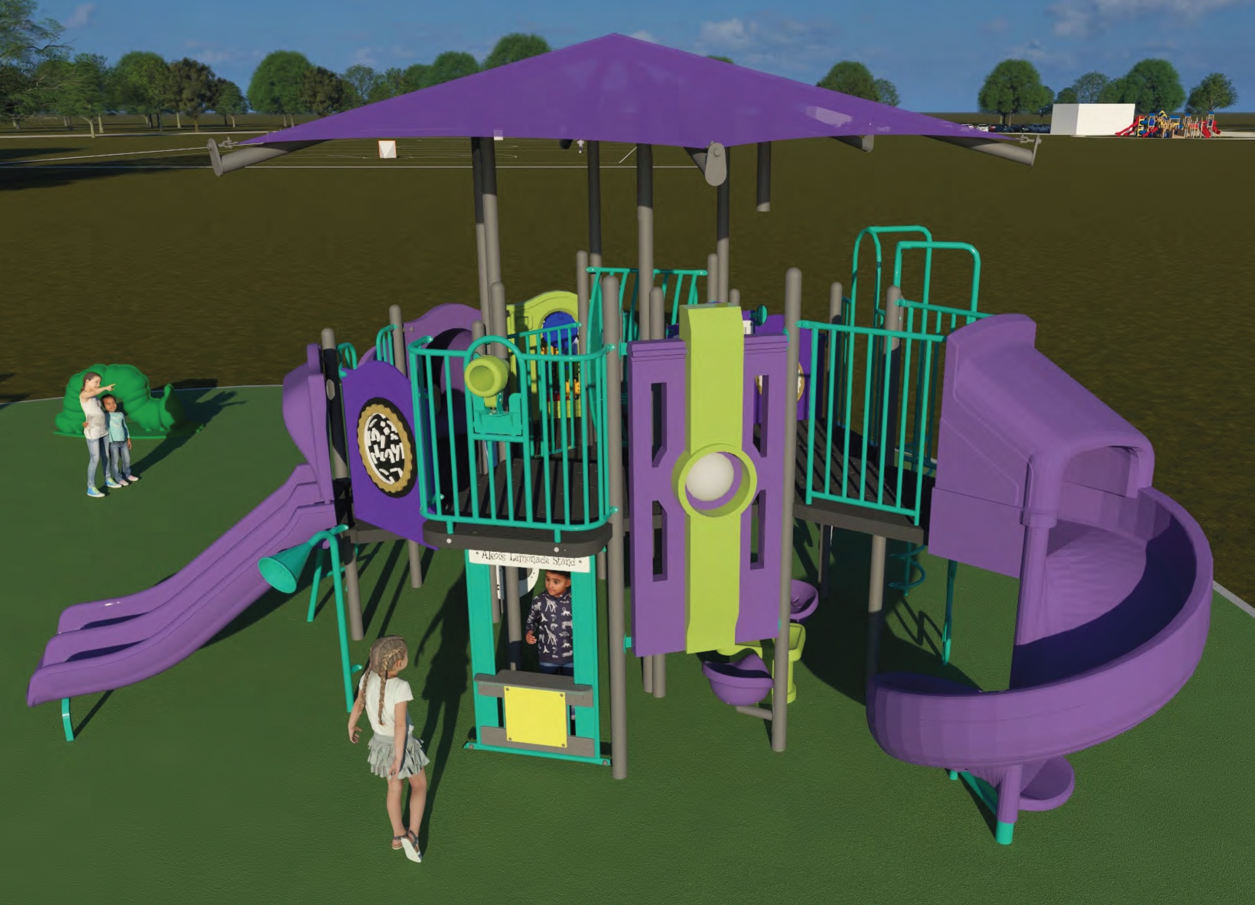 Kreager Park Playground Rendering