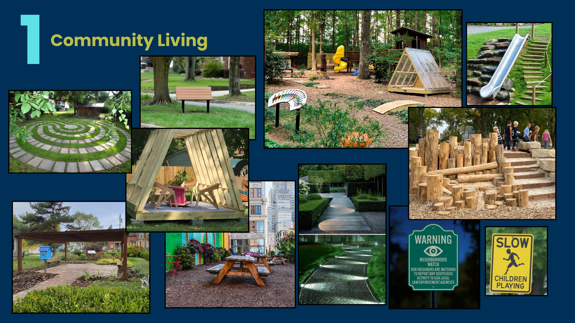 Examples of Community Living Improvement Projects