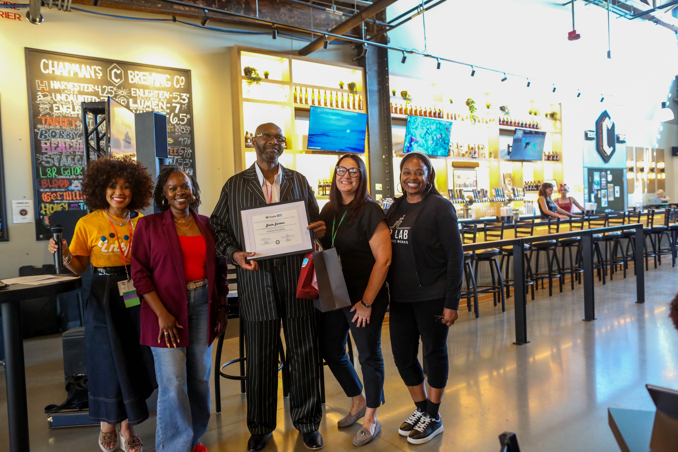 Jessie Jackson- Inspiring Leader Award Winner