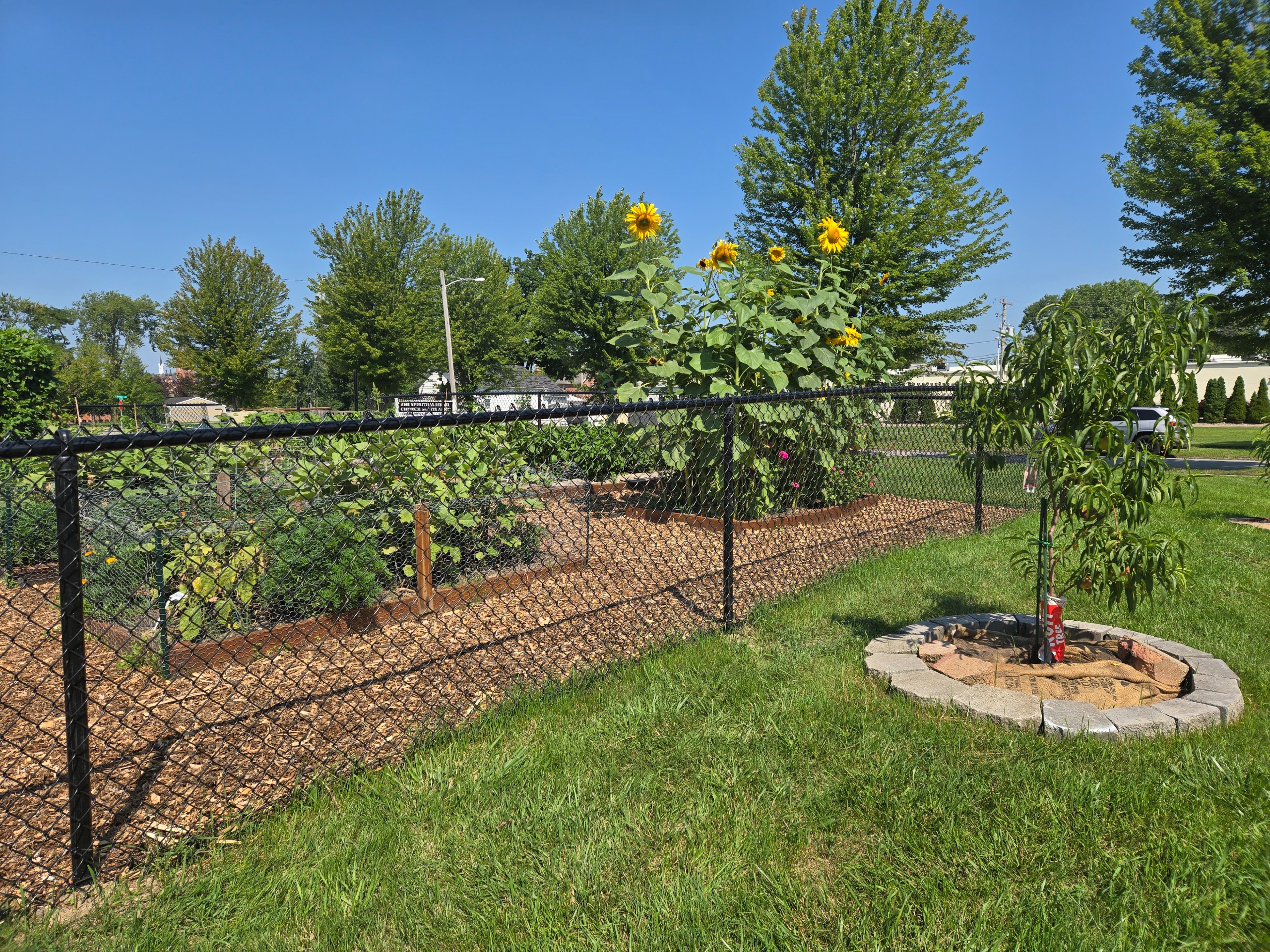 Installation of new community message board to help keep residents informed and engaged with the neighborhood