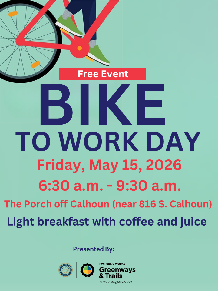Bike to Work Day - Friday May 15, 2026