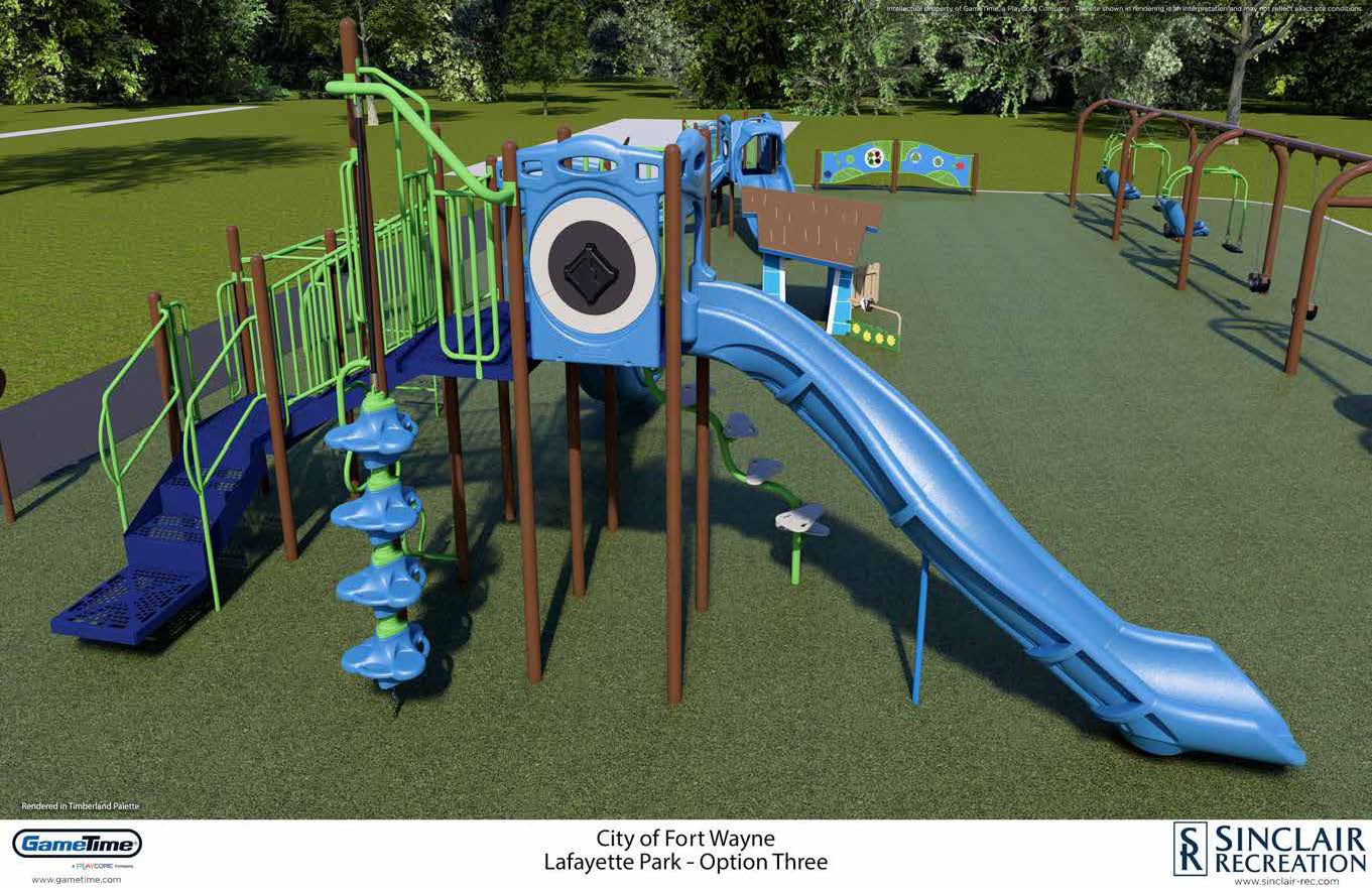 Lafayette Park Playground Rendering