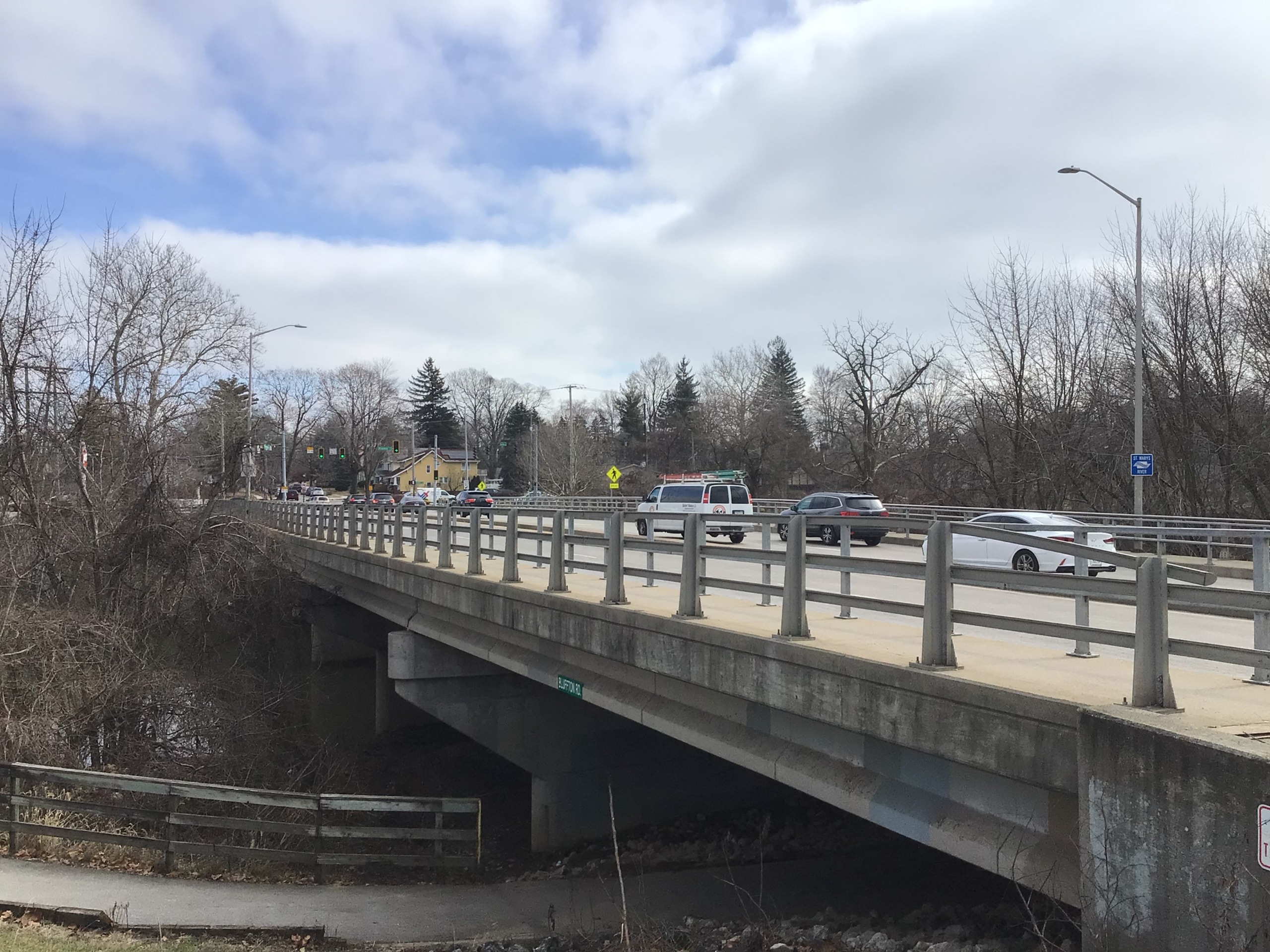 Bluffton Road Bridge Engage Fort Wayne