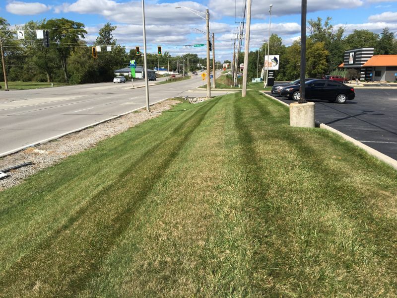 N Clinton looking North