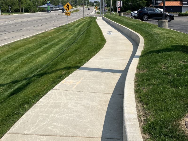 Looking North on Clinton St