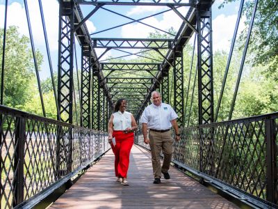 Mechanic Street Bridge Ribbon Cutting