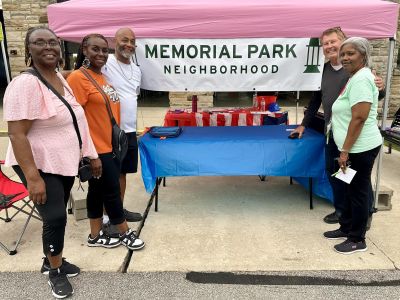 Memorial Park Neighborhood Party with a Purpose Block Party