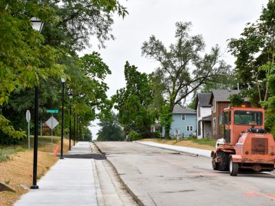 South Anthony Blvd Streetscape