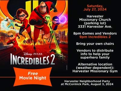 Harvester residents learn how to capture footage of the neighborhood for an upcoming documentary 