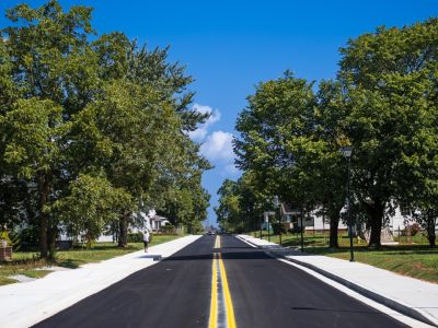 South Anthony Blvd Streetscape