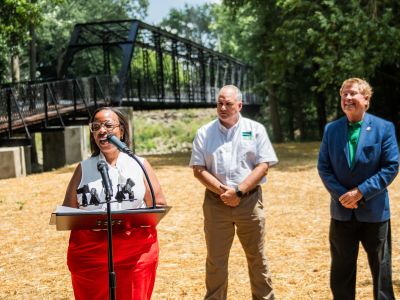 Mechanic Street Bridge Ribbon Cutting