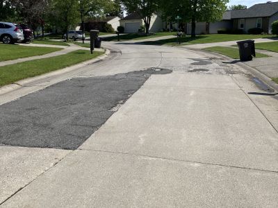 Brookfield looking NE at Hinsdale